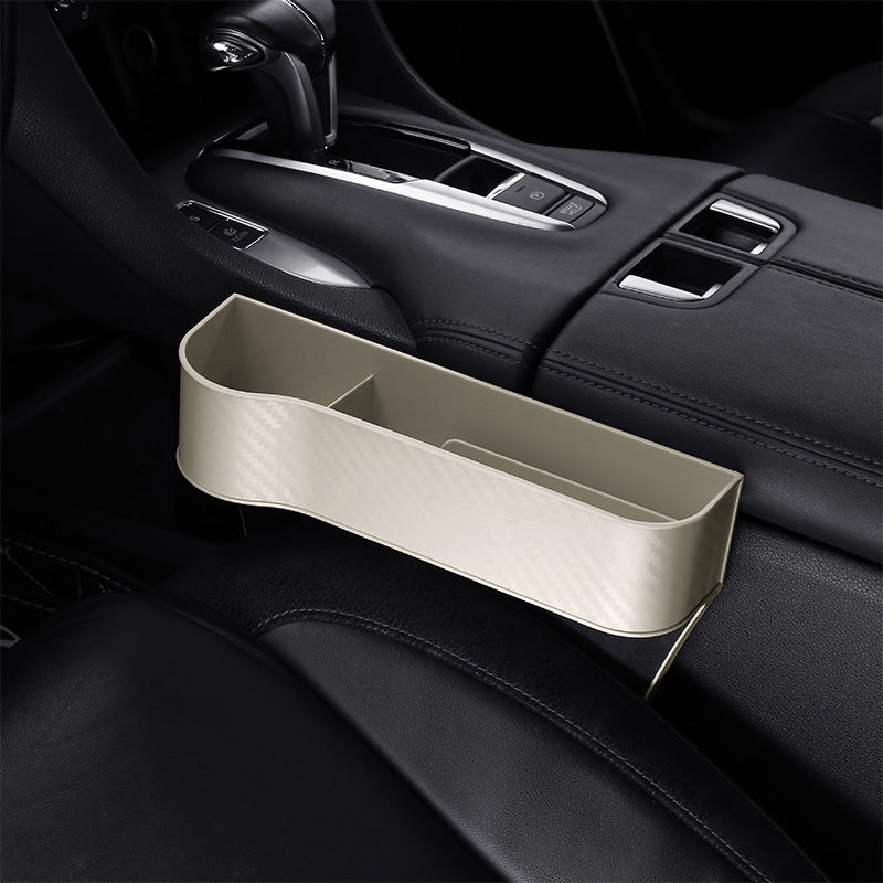 Car Console Organizer – Storage + Drink Holder