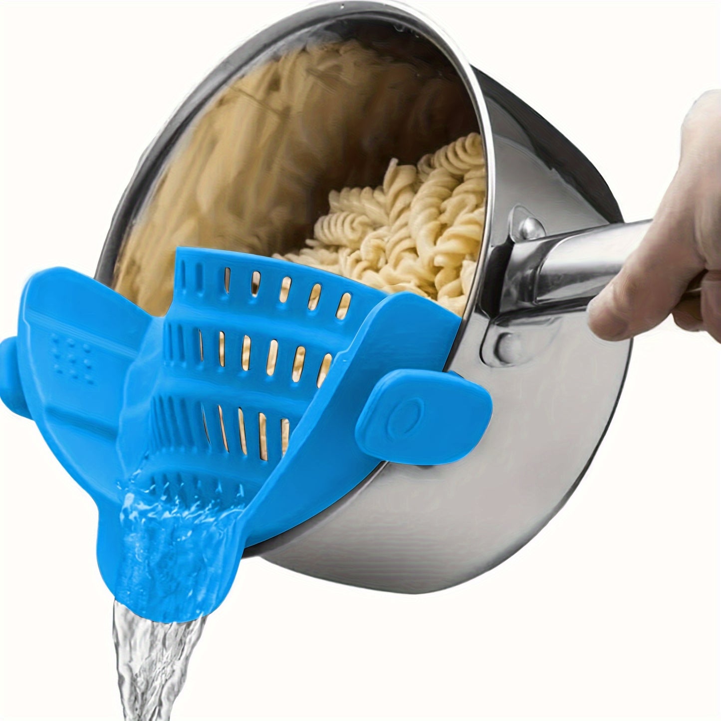 Clip-On Pot Strainer / Silicone Drain Spout