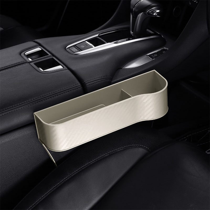 Car Console Organizer – Storage + Drink Holder