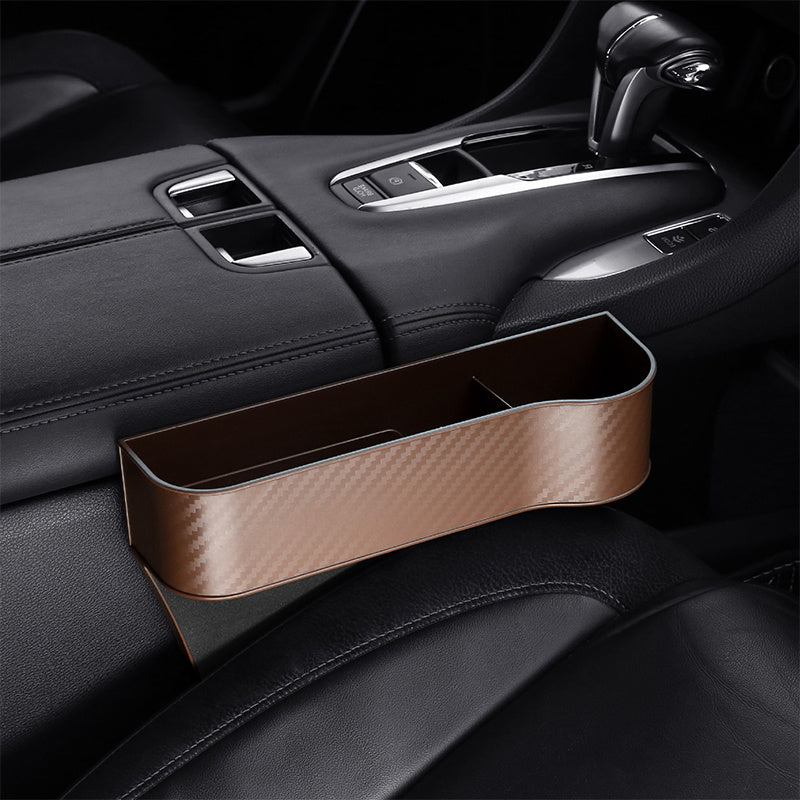 Car Console Organizer – Storage + Drink Holder