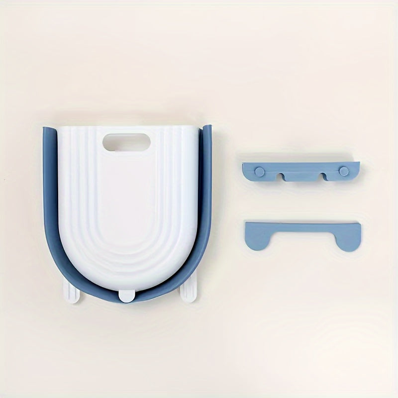 Mini Cabinet Trash Can with Clip – Hidden Counter Waste Bin for Kitchen or Bathroom