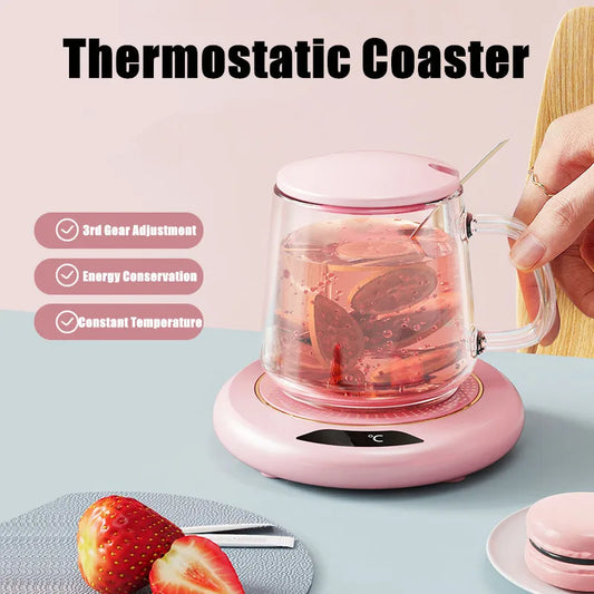 USB Heating Coaster – Keep Your Coffee or Tea Warm for Hours