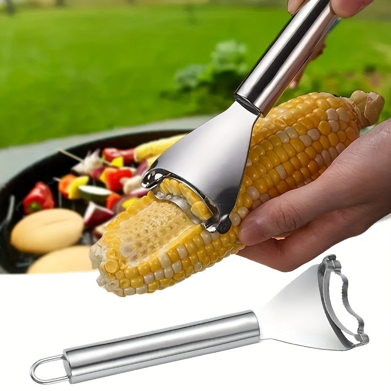 Corn Kernel Remover – Stainless Steel Tool