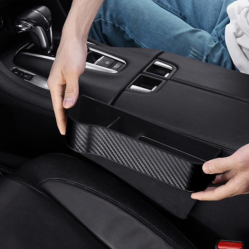 Car Console Organizer – Storage + Drink Holder