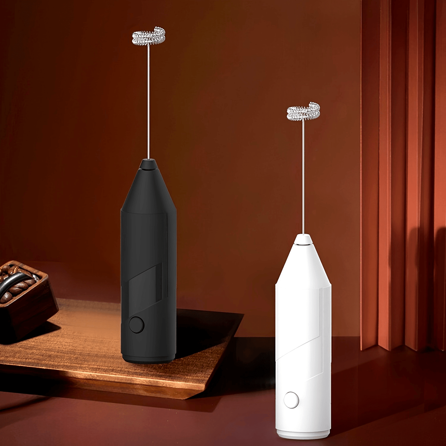 Handheld Electric Milk Frother (Battery Powered)