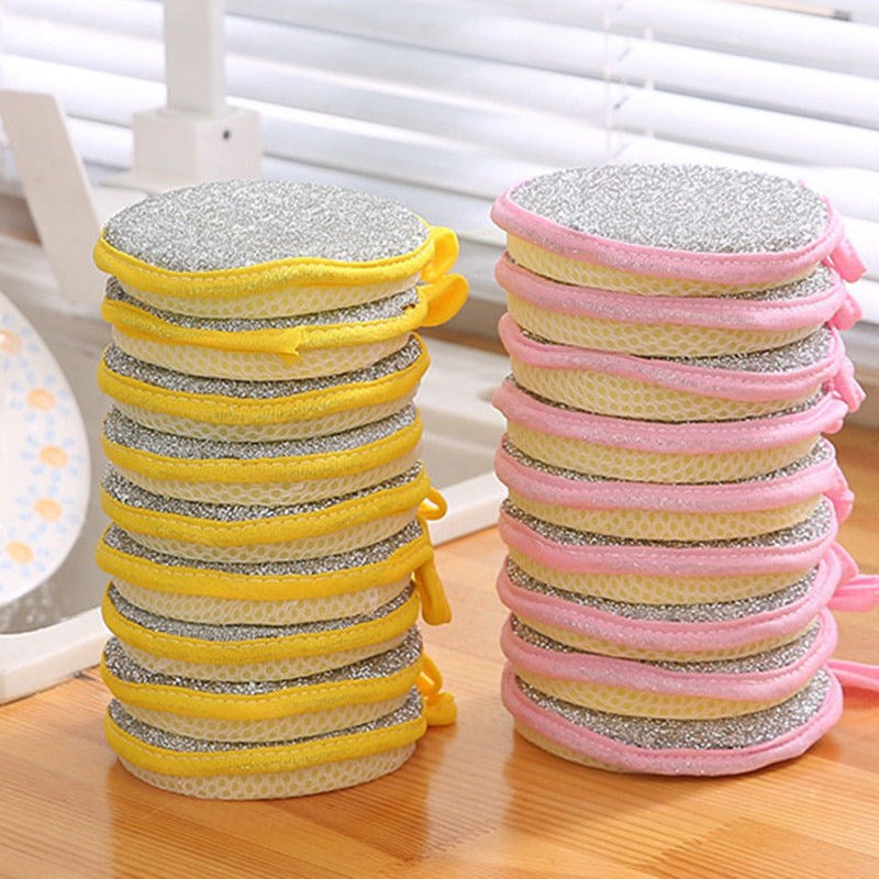 Dual-Sided Kitchen Sponges – 5 Pack
