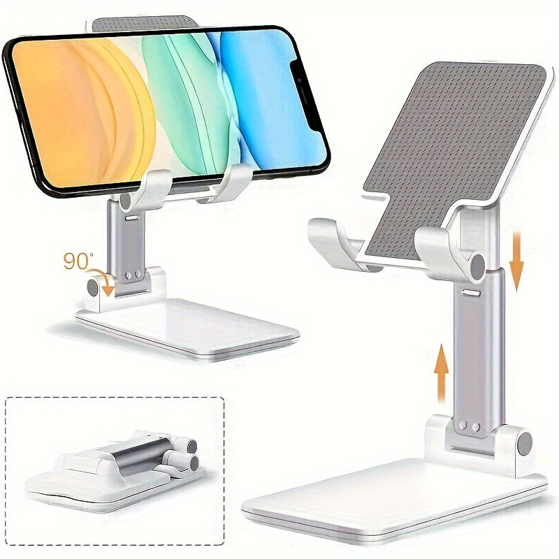 Adjustable Foldable Phone Stand – Compact Desk Holder for Hands-Free Viewing